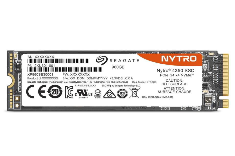 Seagate攜手Phison，針對資料中心推出穩定應用效能與服務品質的Nytro 4350 NVMe SSD