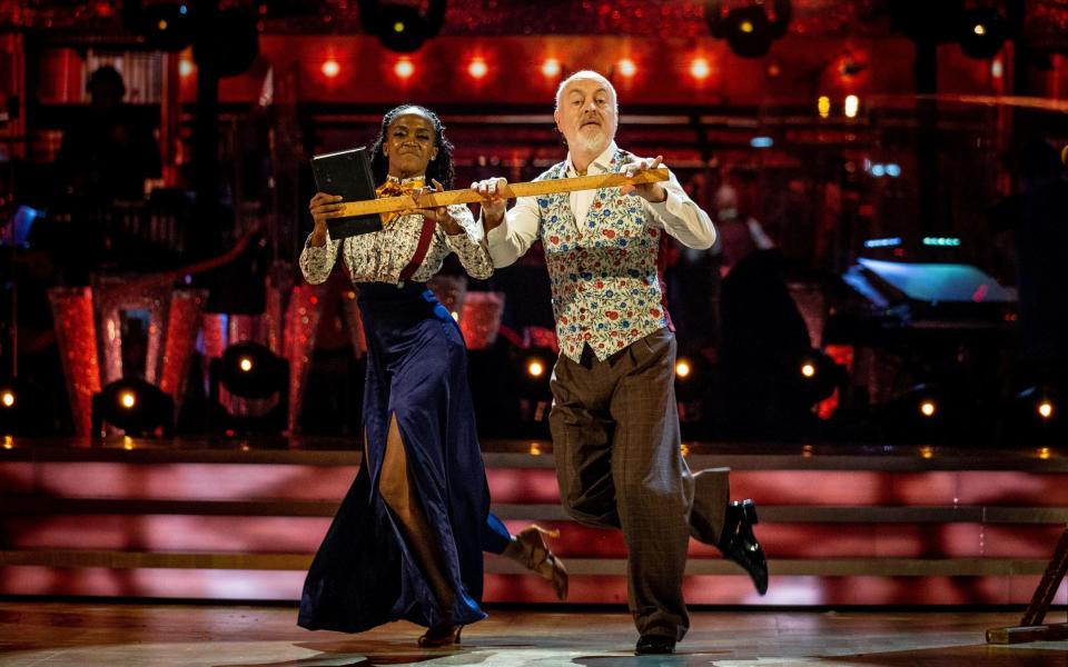 Oti Mabuse and Bill Bailey quickly went from also-rans to hot favourites - BBC