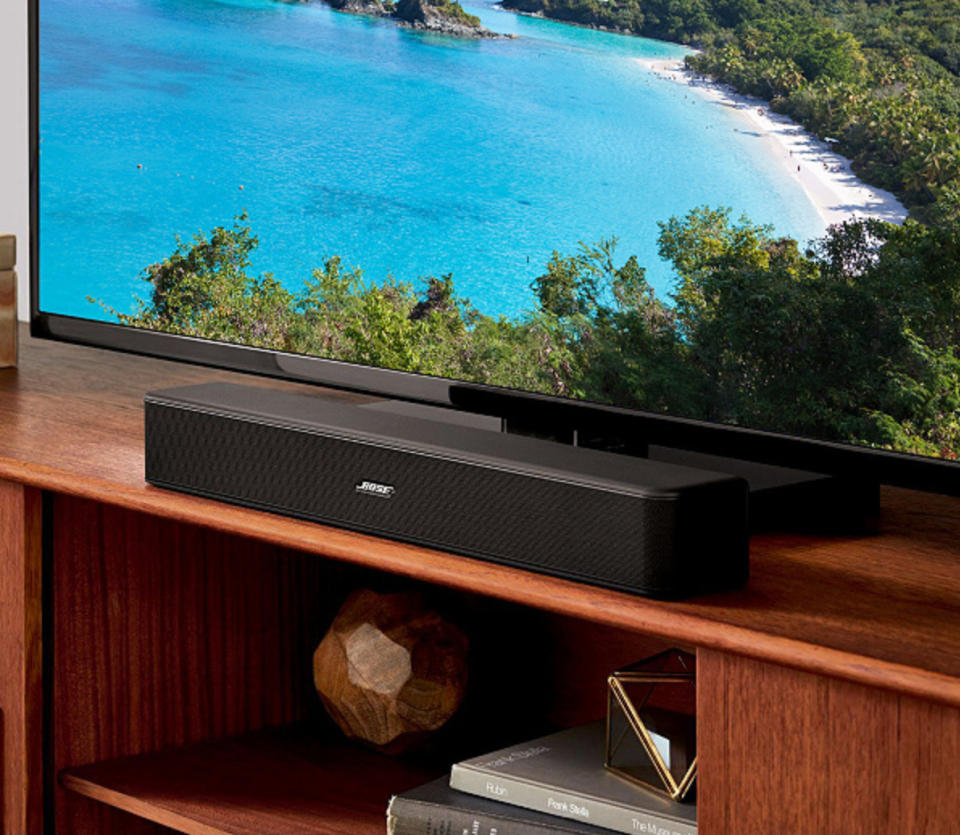 These slim devices blend seamlessly and deliver major sound. (Photo: Bose)