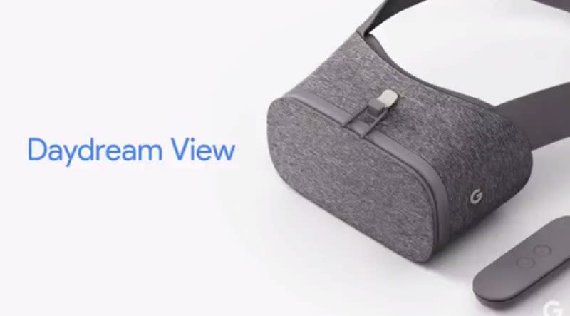 Google Daydream View headset from Google.