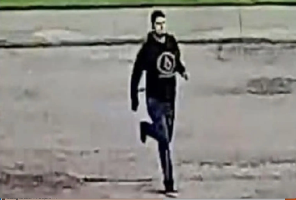 Edna Police released chilling images of the person of interest following the teen’s death (Edna Police Department)