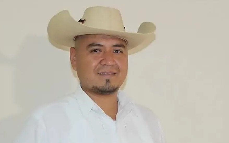 Mayor Conrado Mendoza Almeda, killed by Los Tequileros gang in the San Miguel Totolapan town hall attack