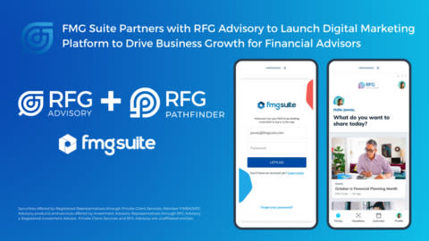 FMG Suite Partners with RFG Advisory to Launch Digital Marketing Platform to Drive Business Growth for Financial Advisors