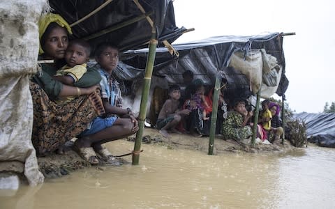 Burma's de facto leader Aung San Suu Kyi cancelled her trip to the United Nations General Assembly in New York, which begins next week, while criticism of her handling of the Rohingya crisis grows - Credit: Paula Bronstein