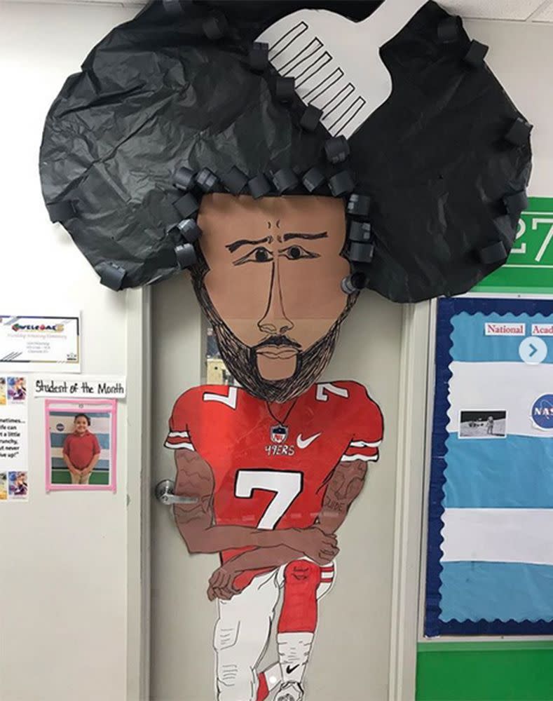 Teachers Take Door-Decorating for Black History Month