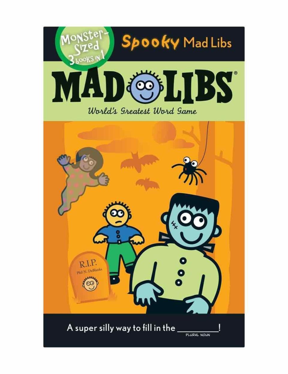 Spooky Mad Libs