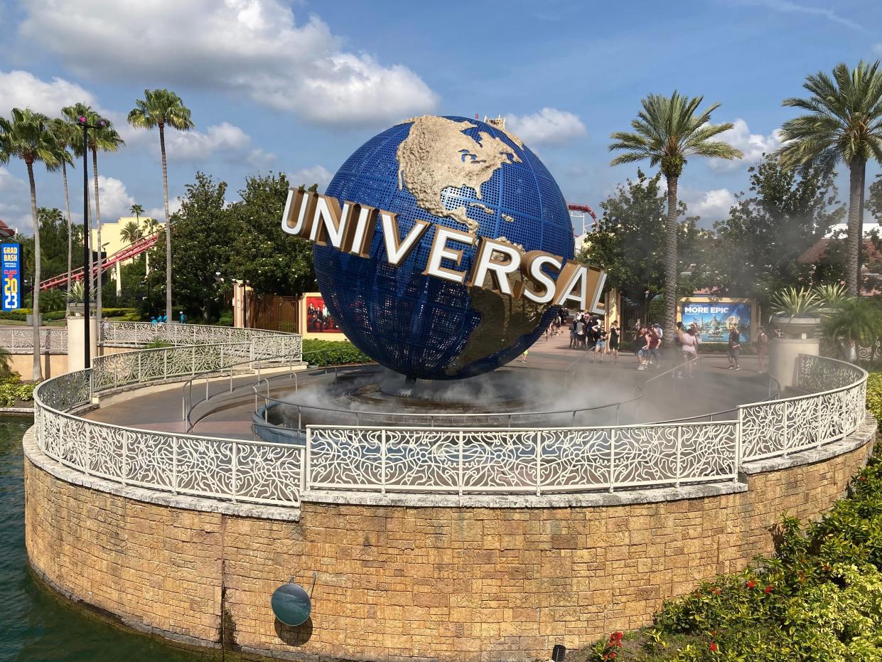 Universal Orlando globe