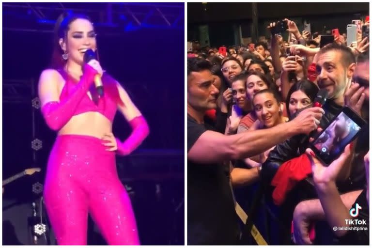 Le pidió casamiento a su pareja en pleno show de Lali Espósito y la cantante no pudo ocultar su emoción (Foto: Captura de TikTok)