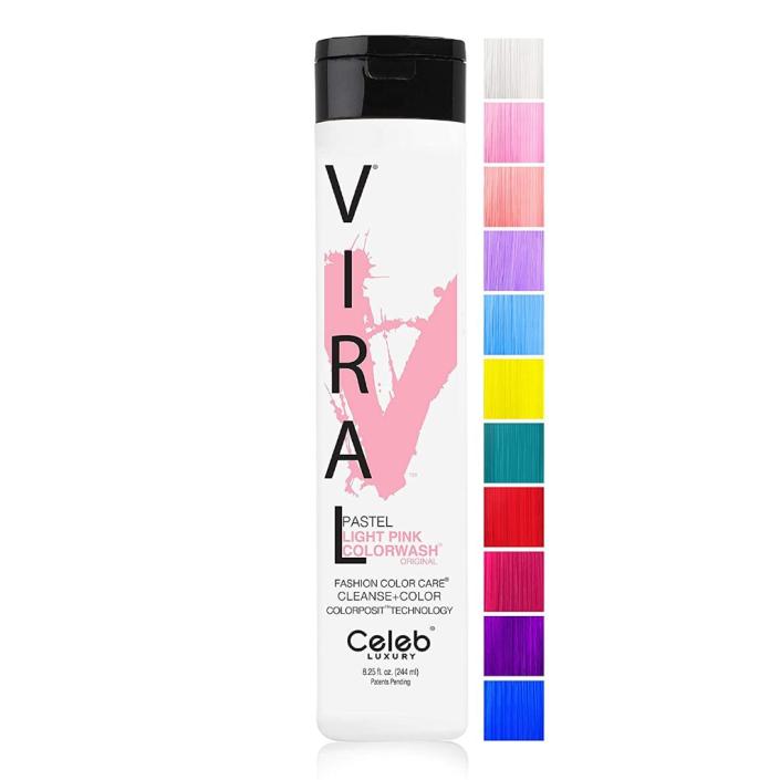 celeb luxury, best pink hair dyes