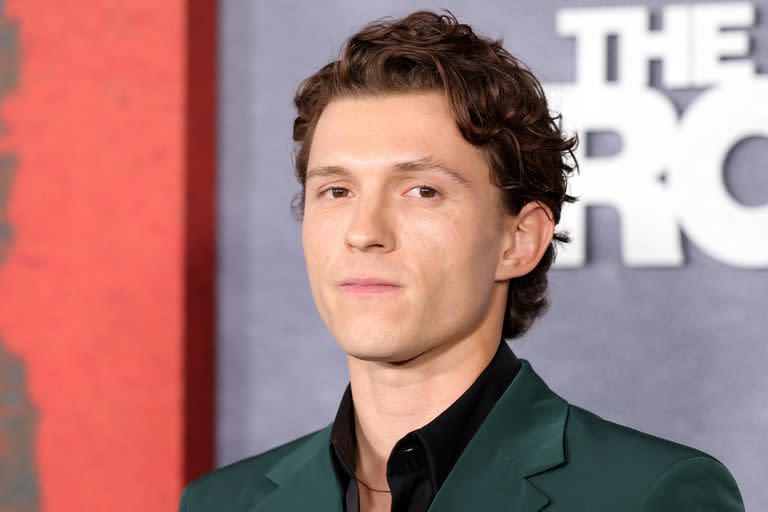 Tom Holland reveló que tiene un chat grupal con Andrew Garfield y Tobey Maguire (Photo by Michael loccisano / GETTY IMAGES NORTH AMERICA / Getty Images via AFP)