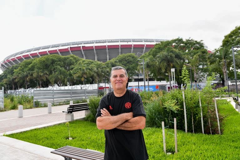 Tras la llegada de D'Onofrio, Rubén Bruno volvió a trabajar en River