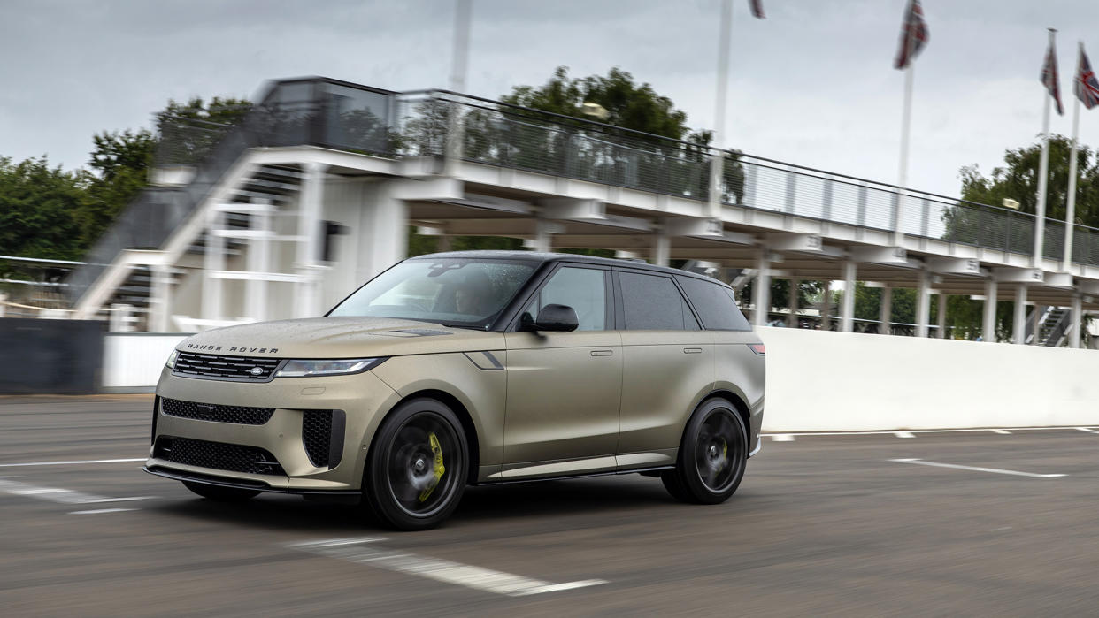  Range Rover Sport SV on Goodwood Circuit 