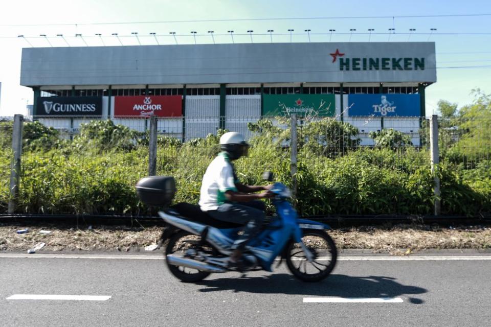 A general view of Heineken Malaysia’s brewery in Petaling Jaya March 25, 2020. — Picture by Ahmad Zamzahuri