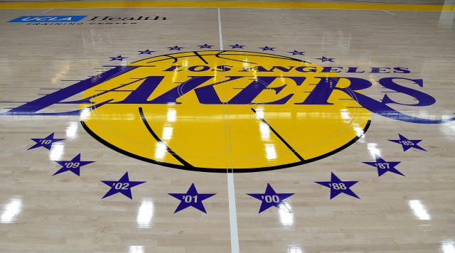 Woman shopping at the Lakers store at Staples Center. News Photo - Getty  Images