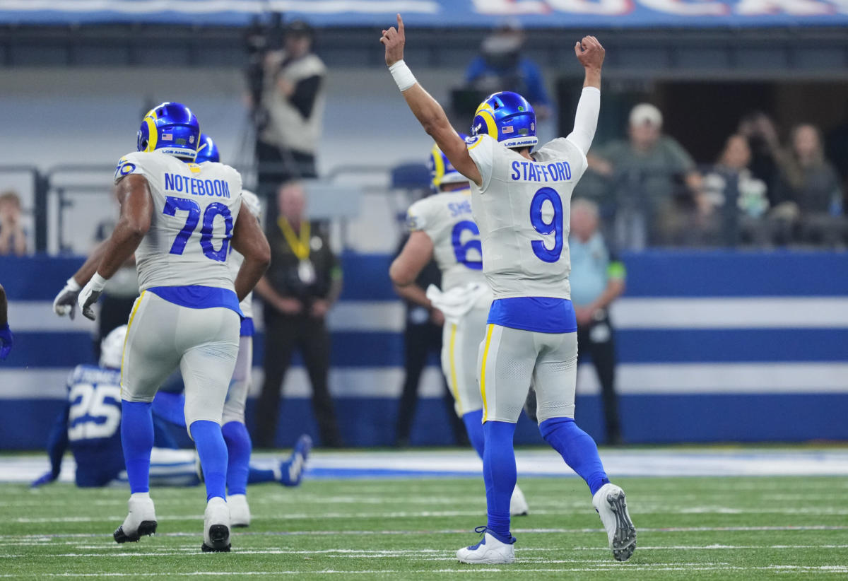 Live updates recap: Matthew Stafford leads Rams on game-winning