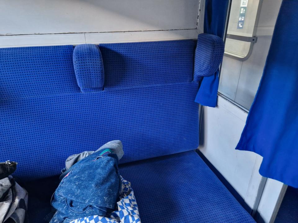 European Sleeper from Brussels to Berlin comfort couchette