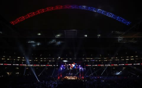General view inside the stadium during the WBC Lightweight World Title Final Eliminator fight - Credit: Dean Mouhtaropoulos/Getty Images