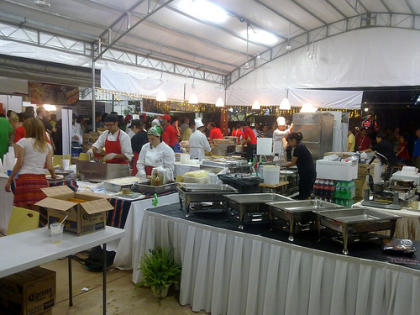 Mass F1 catering