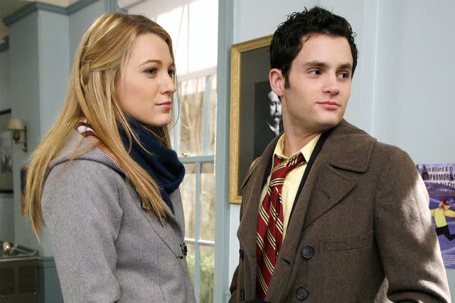 <p>Giovanni Rufino / The CW / Courtesy Everett </p> Blake Lively and Penn Badgley