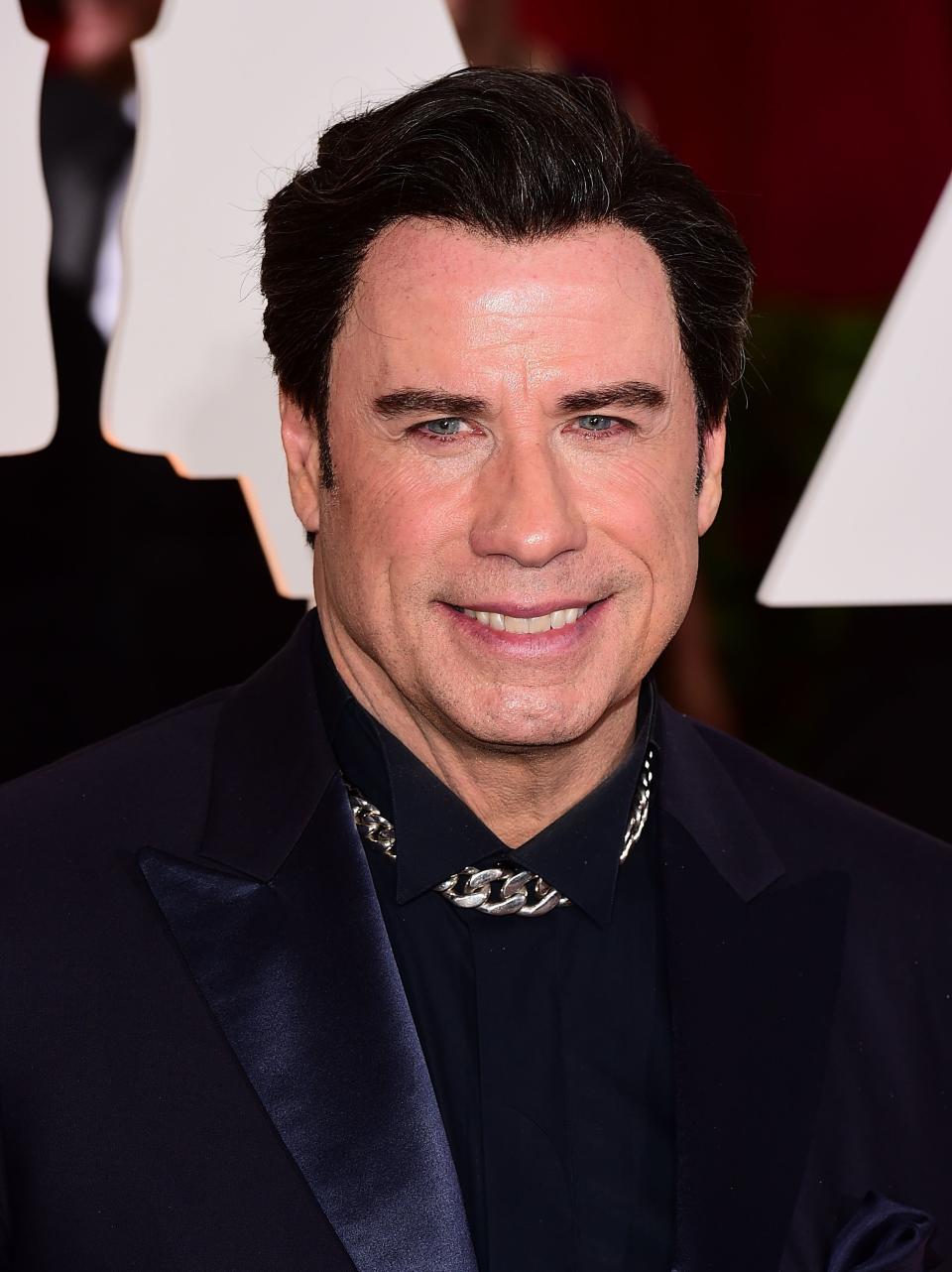 John Travolta infamously mispronounced Idina Menzel’s name at the Oscars (Ian West/PA)