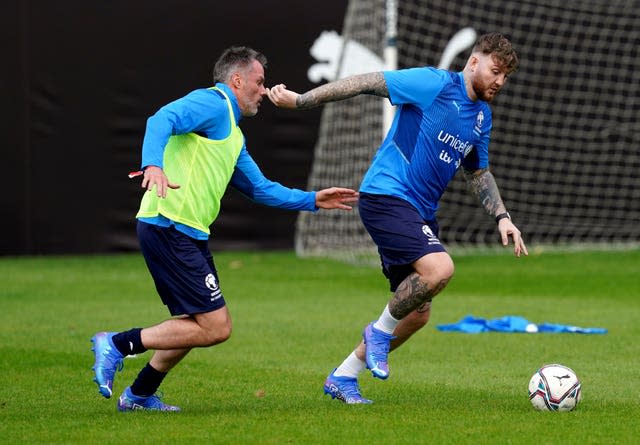 Soccer Aid Training – Mottram Hall