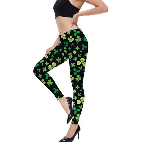 st. patrick's day leggings