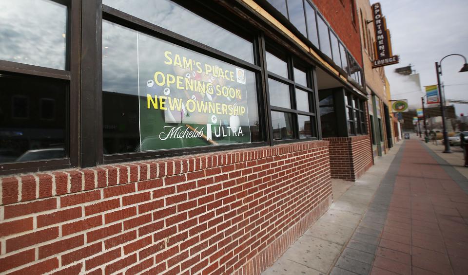 Newly renovated Sam's Place, shown here on Monday, is open under new ownership in downtown Ames on Main Street. Picture was taken on Monday, Nov. 14, 2022.