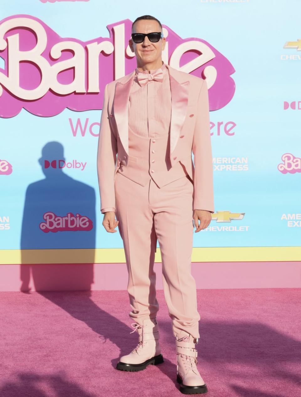 LOS ANGELES, CALIFORNIA - JULY 09: Jeremy Scott attends the World Premiere of 'Barbie' at Shrine Auditorium and Expo Hall on July 09, 2023 in Los Angeles, California. (Photo by Rodin Eckenroth/WireImage)