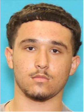 Ray Robert Saenz Jr., 18, is suspected of fatally shooting Nathaniel Lamart Hudson, 41, at an apartment complex on Sept. 30, 2023.