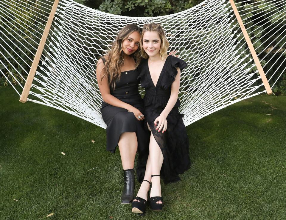 Alisha Boe & Kiernan Shipka