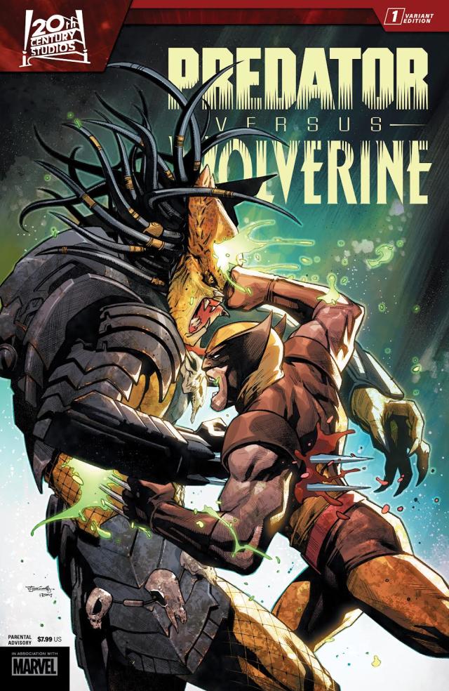 Marvel's 'Predator vs. Wolverine #1' claws its way through 8 