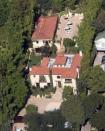 Aerial view of Halle Berry's home in Los Angeles, California.