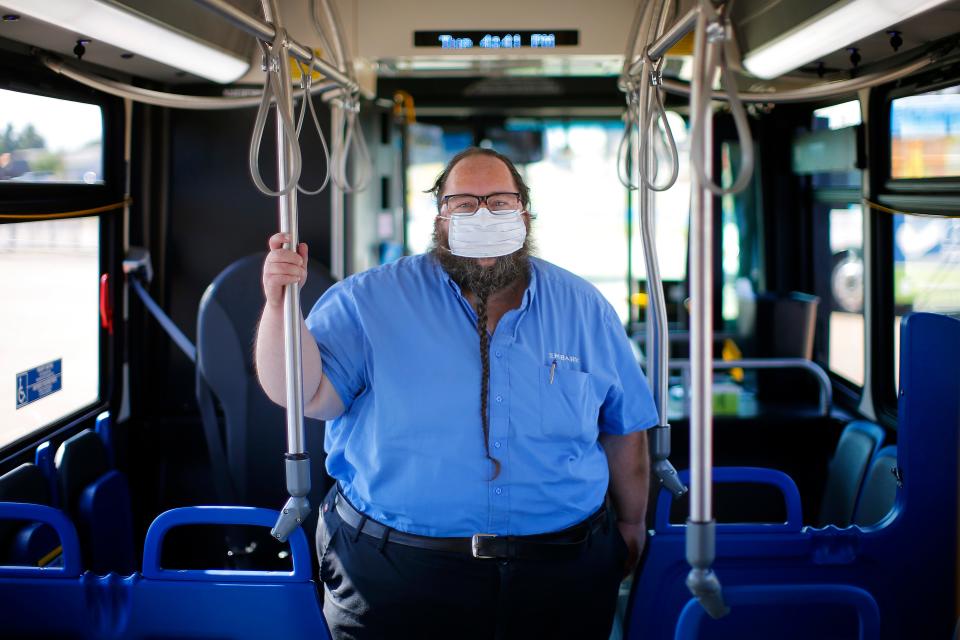 Oklahoma City bus driver Bruce Colbert was out of work for month after being hospitalized with COVID-19 but recently was cleared to get back behind the wheel.