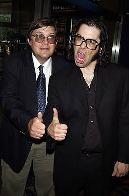 Toby Radloff and Judah Friedlander at the New York premiere of Fine Line's American Splendor