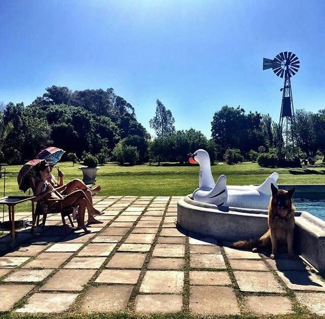 Parece que la suerte estuvo de su lado, porque les tocó un fin de semana veraniego para disfrutar del sol y de las instalaciones del soñado hotel.