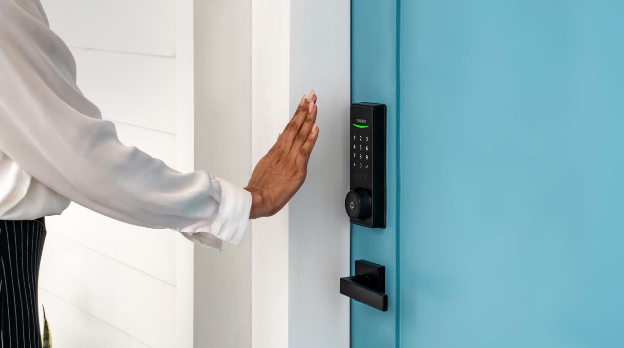 Wi-Fi Palm Recognition Smart Deadbolt