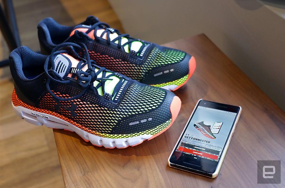 Under Armour has been making a major push into smart running shoes for a