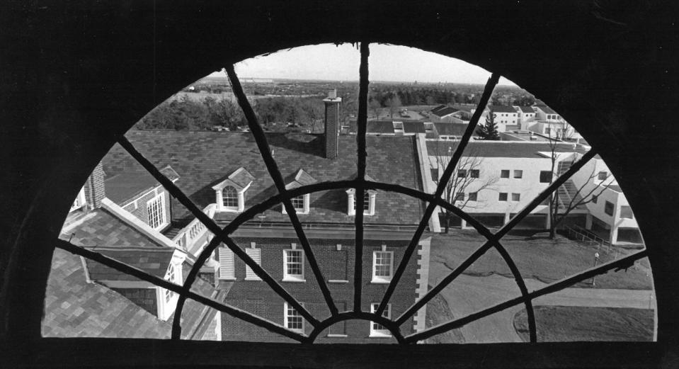 A view from the Tower Building at the Menninger Foundation at 5800 W. 6th St. on Feb. 22, 1983. 