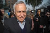 <p>Moshé Katsav, presidente de Israel entre 2000 y 2007, fue acusado por cinco mujeres de violación, agresión sexual, abuso de poder y fraude. La justicia de su país le condenó a siete años de cárcel en 2011. (Foto: Jack Guez / AFP / Getty Images).</p> 