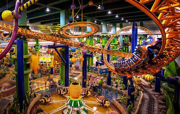 Indoor theme park Photo: Getty