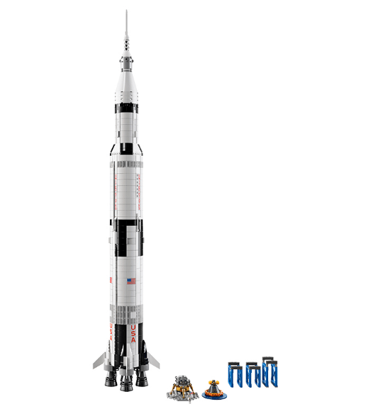 lego nasa saturn v