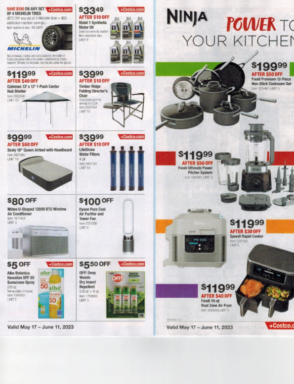 Costco coupon book may 2023 ad scan prices