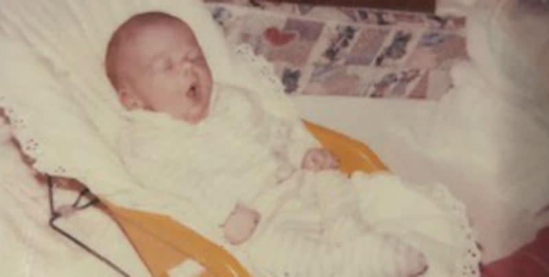 Amanda Jones pictured as an infant while living in a foster home. (Photo: Courtesy of Amanda Jones)