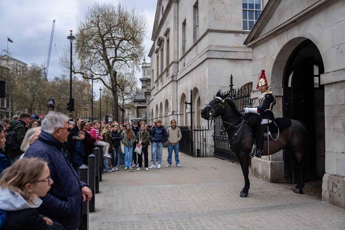 King Charles Guard Breaks Protocol to Allow Elderly Veteran to