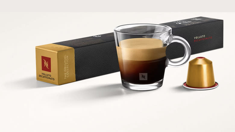 Nespresso Voluto decaffeinated capsules 