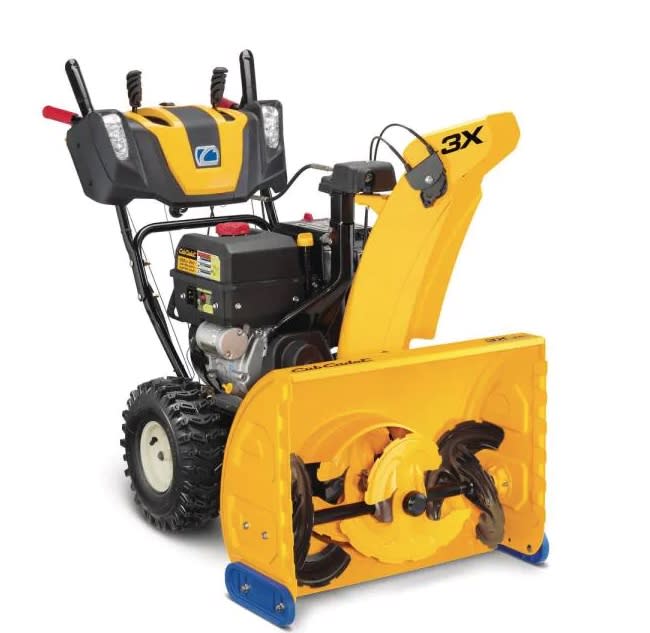 Cub Cadet 3X 26 in. 357 cc Three-Stage Gas Snow Blower with Electric Start and Steel Chute, Power Steering and Heated Grips