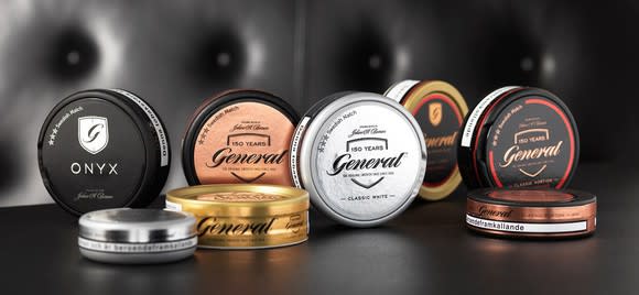 Variety of snus from Swedish Match