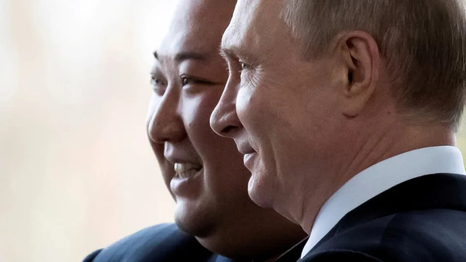 Kim Jong-un y Putin