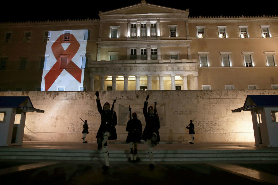 World AIDS Day: Athens, Greece