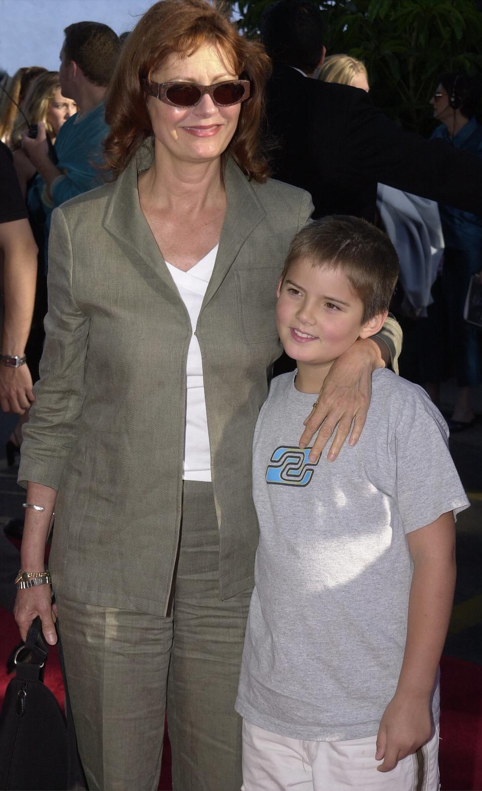 Susan Sarandon and Miles Robbins